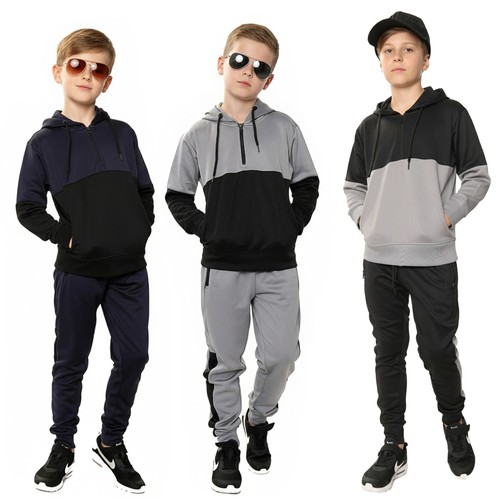 Boys tracksuit kids two tone - tracksuit,