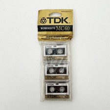 Vintage TDK MC60 Microcassette