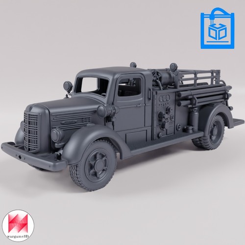 Mack model fire truck - mack,
