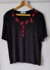 Doris Streich Black T-Shirt