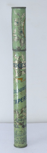Price coloured tapers tin - price’s,