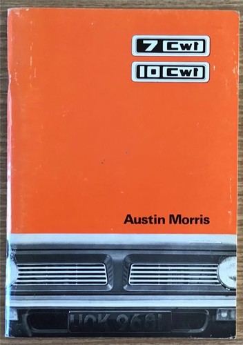 Austin morris 7cwt 10cwt van - morris, &