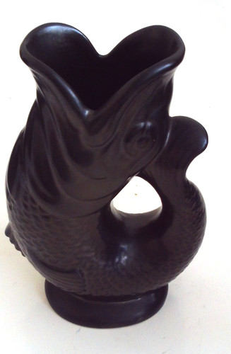 Vintage gurgling fish jug - fish,
