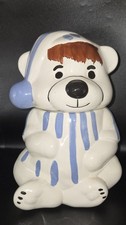 Vintage Cookie Jar Teddy Bear