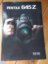 PENTAX 645 Z BROUCHER 22 PAGES  USED