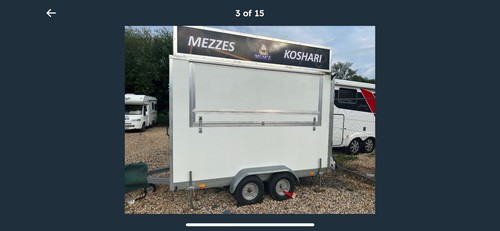 Catering trailer food service - trailer,