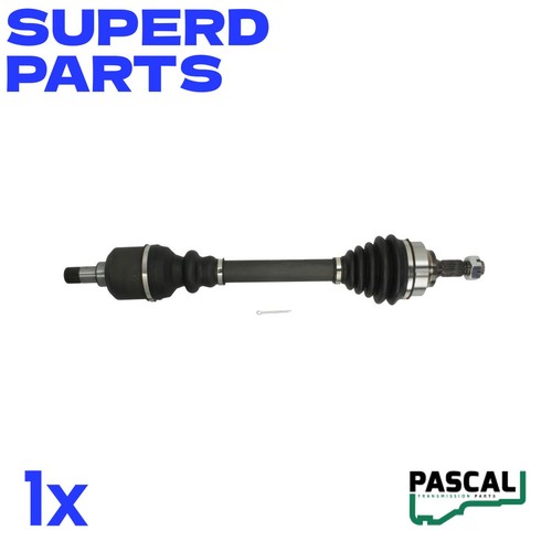 Drive shaft front - drive, 615mm