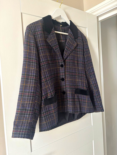 Vintage multi tweed plaid - multi,