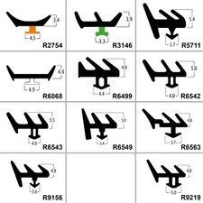uPVC Window & Door E Gasket Fir Tree Seal Double Glazing Rubber Draught Seal