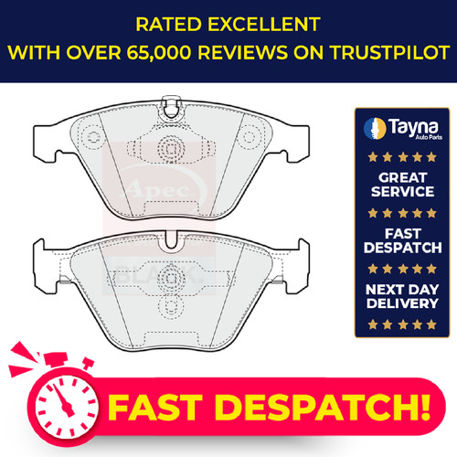 Brake pads set fits bmw - set, 520d
