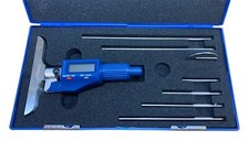 DASQUA DIGITAL DEPTH MICROMETER GAUGE 0-150MM / 0-6" RDGTOOLS 4710-2205