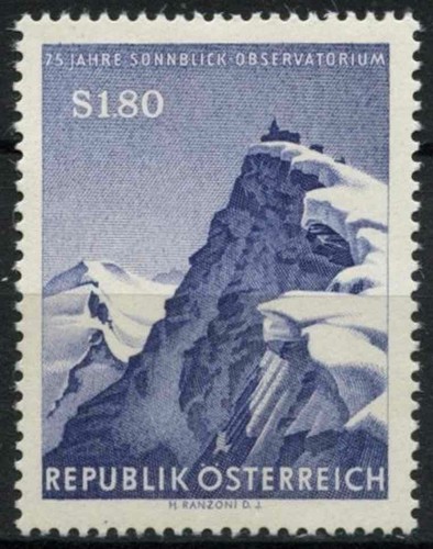 Austria 1961 1369 sonnblick - sg#1369,