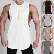 Men Loose Gym Muscle Singlets