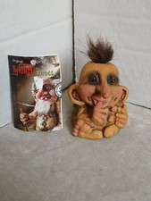 Ny Form Troll "Troll baby Sucking Finger" Norwegian w/Booklet Handmade 6.5cm #21