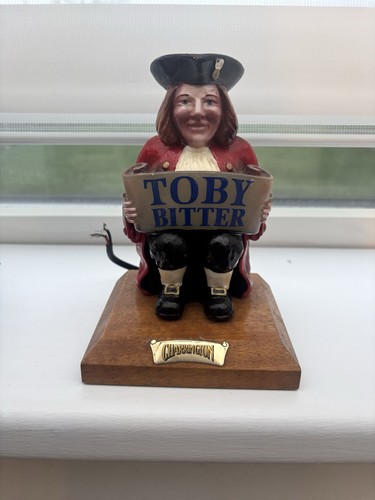 Vintage toby bitter beer lamp - bitter,