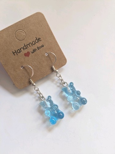 Handmade light blue glitter - handmade,