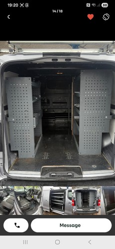Van metal racking vauxhall - x,