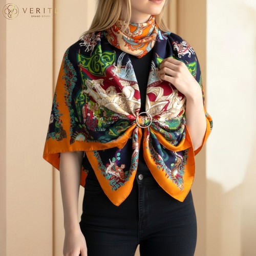 Rare vintage hermes silk - vintage, scarf