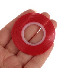 1 ROLL Red 1/8″ Cassette