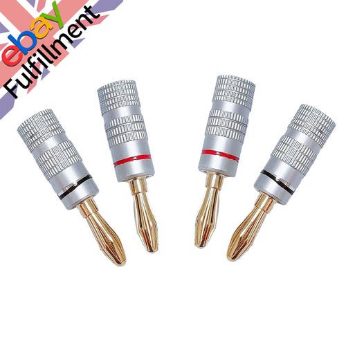 4pcs professional banana plugs - 4pcs,
