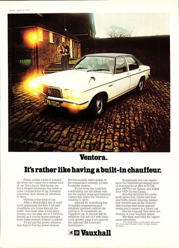 Original 1974 advert vauxhall - 1974,