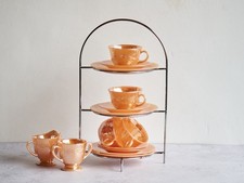 Vintage anchor hocking tea set - anchor,