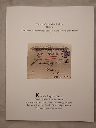 Die storm handschriften - storm-handschriften, aus
