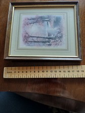 Vintage Rare Andres Orpinas 16cm X 19cm Framed Print