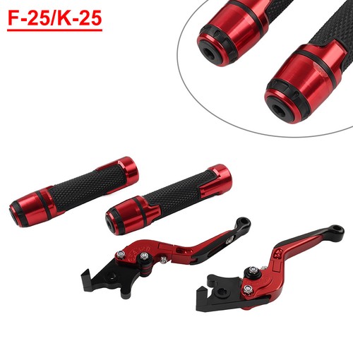 Red brake clutch - brake, levers