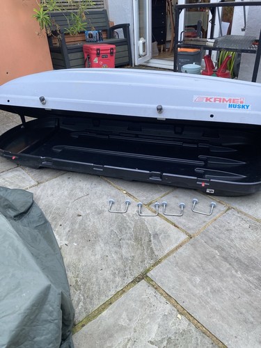Kamei roof box used scuffed - roof,