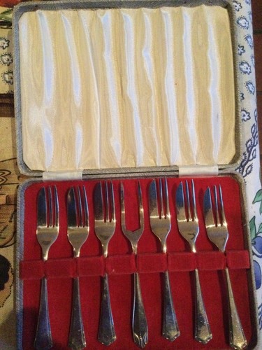Boxed set cake forks and - boxed,