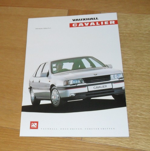 Vauxhall cavalier brochure - cavalier,
