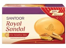 4 X 125g SANTOOR  ROYAL SANDAL