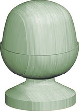 ACORN FINIAL FOR FENCING TO SUIT 4" FENCE POST BULK PRICE GREEN OR UNTREATED