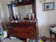 Victoriana Buffet Dresser Sideboard. Has The Signature D On The Back See Pics