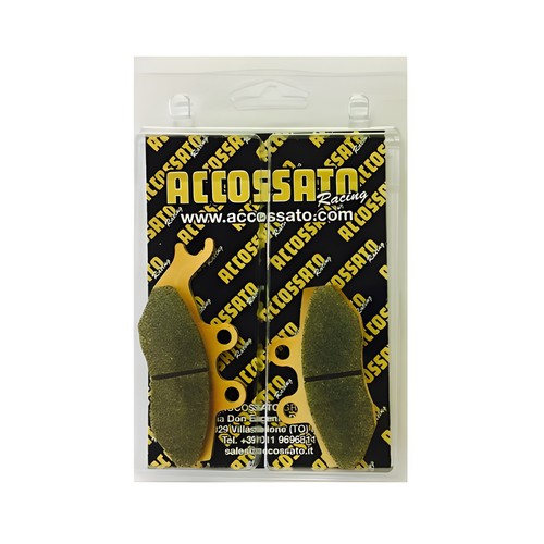 Front recessed brake pads - front,