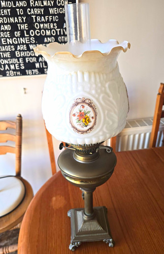 Vintage retro oil - vintage/retro, brass