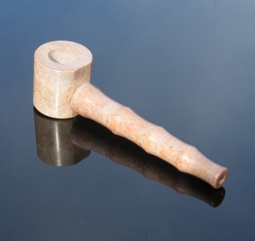 Stone tobacco pipe - tobacco,