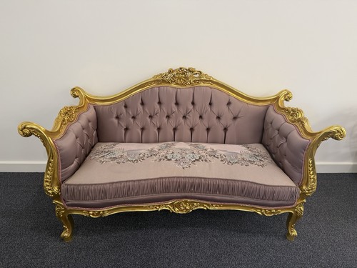 French gilt sofa - french,