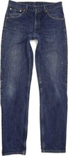 Levi's 521 Men Blue Straight Regular Jeans W33 L35 (89010)