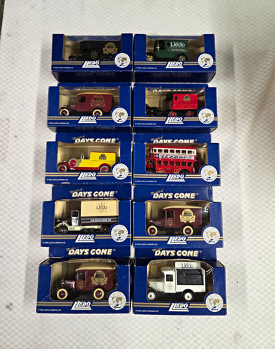 Collection ten boxed lledo - collection,