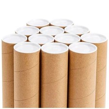 POSTAL CARDBOARD TUBES + WHITE