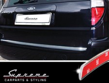 For Ford Mondeo III Estate MK3 - 3M Chrome Trim Rear Bumper Edge Protection