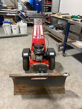 SNOW PLOUGH. TWO WHEEL KERSTEN TRACTOR FOR SNOW CLEARING