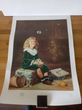 Pears' Soap, 'Bubbles' Reproduction Poster Print Gary Keane Girl