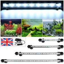 18-108cm Aquarium Fish Tank Pond LED Strip Lights Bar Lamp Submersible Lights UK