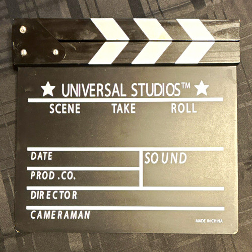 Universal studios clapperboard - studios,