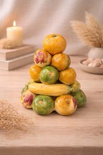 Vintage Ceramic Fruit Stack