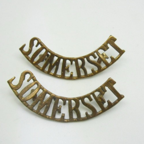 Shoulder title badges - , :