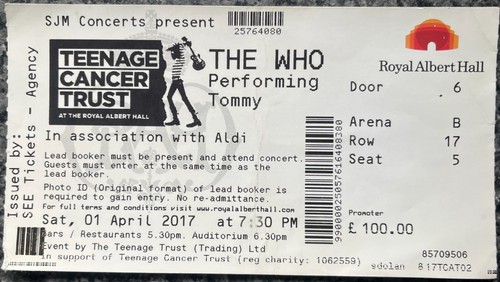 The who tommy london albert - the,